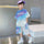 Summer Boys Sets Kids Basketball Sports Suit New Children's Fashion Loose Outfit Baby Short-Sleeved Top Shorts 2 Piece 2-14 Year