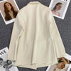 Spring Autumn Women Blazers 2025 New Korean Casual Solid Suit Women Jacket Fashion Office Blazer Female Coats Outerwear