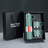 500ml 304 Stainless Steel Thermos Cup Portable Business Tea Cup,Spec: Gift Box Set