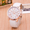 Women and Men Fashion Quartz Watches Leather Sports Casual Watch