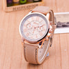 Women and Men Fashion Quartz Watches Leather Sports Casual Watch