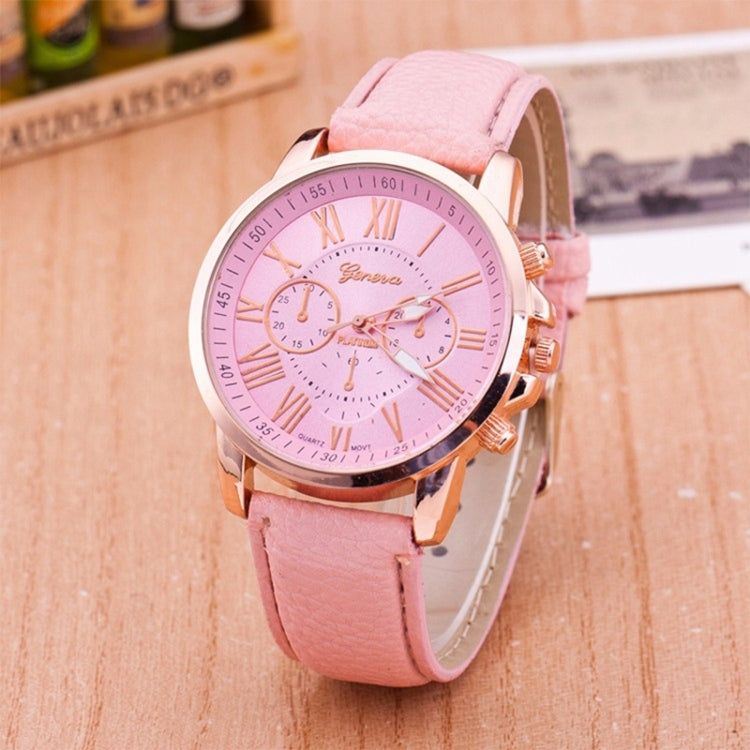 Women and Men Fashion Quartz Watches Leather Sports Casual Watch