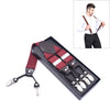 Adjustable 6 Clips Trousers Strap Clip for Men, Size: 125 x 3.5cm