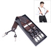 Adjustable 6 Clips Trousers Strap Clip for Men, Size: 125 x 3.5cm