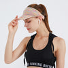 2 PCS Sports Headband Empty Top Hat Summer Outdoor Sunscreen Breathable Riding And Running Peaked Cap For Men And Women, Size: Free Szie