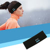 Bluetooth Headset Sports Headband Outdoor Running Yoga Sweat-Absorbent Headscarf, Colour: Gray