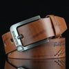 Dandali DC145 Casual Men Belt Vintage Studded Pin Buckle Belt, Length (cm): 110cm