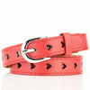 Dandali DC141 Women Pinching Belt Cutout Heart Belt, Length (cm): 95-115cm