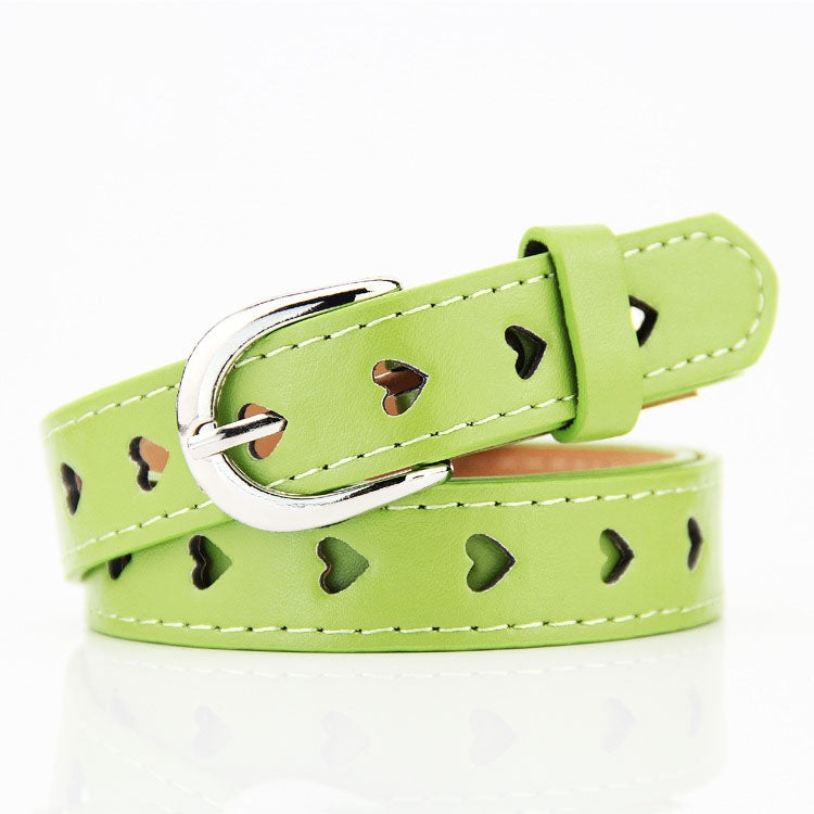 Dandali DC141 Women Pinching Belt Cutout Heart Belt, Length (cm): 95-115cm