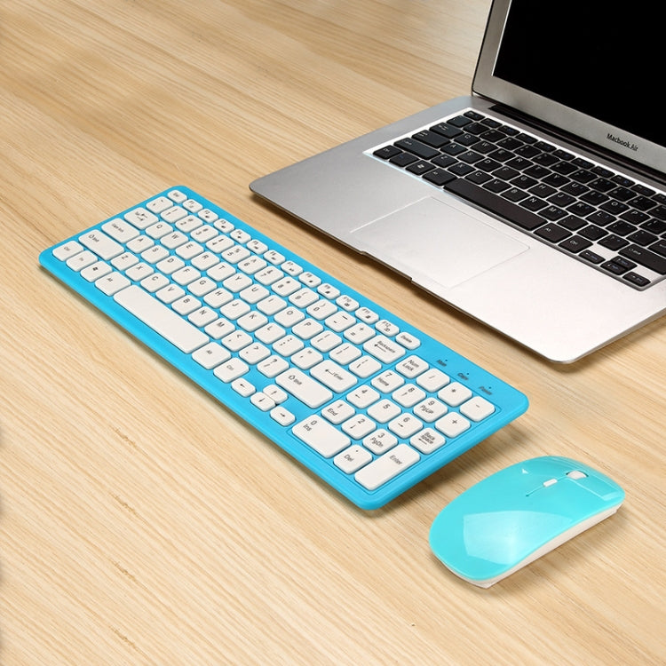 MLD-568 Office Gaming Mute Wireless Mouse Keyboard Set