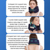 Neck Massager U-Shape Hot Compress Shoulder And Neck Massage Pillow(Navy)