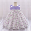 Toddler Girls 12M-3Y Floral Big Bow Princess Girls Clothes Dresses