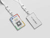 ASAPLINK Google Review NFC Cards with QR Code printed on card - Classic White with one side printing