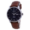 Zeppelin Atlantic Blue Dial Leather Automatic 8466-3 84663 Men's Watch