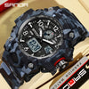 Men's Watch Camouflage Outdoor Multifunctional Night Light Watch, FS