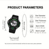 Casual Men's Sports Style Silicone Strap Electronic Watch, 24H Date Week Chronograph Stopwatch Alarm Luminous Multifunctional Wristwatches FS