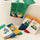 5 Pairs Boys' Mid-Calf Crew Footwear with Cartoon Vehicles, 100% Polyester, Suitable for Children Aged 12 and Under, FS