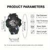Boys' Camo Silicone Strap Digital Watch - Large Dial, Date & Week Display, Alarm, Chronograph, Luminous, Waterproof FS