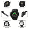 Skmei Large Dial Watch Digital Fashion Multifunctional Electronic Watch For Men Ideal Choice For Gifts FS