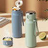 Stainless Steel Insulated Water Bottles 1pc, Vacuum Flask, Travel Thermal Cups, For Hot And Cold Beverages, Summer Winter Drinkware, Gifts, FS