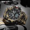 Men's Watch Camouflage Outdoor Multifunctional Night Light Watch, FS