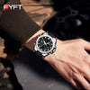 Men's Watch FYFT Classic Metal Trendy Multifunctional Outdoor Boys Watch, Ideal choice for Gifts FS