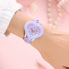 Fashion Heart-shaped Love 3d Cartoon Watch, FS