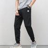 Men Spring Autumn Fashion Casual Cotton Solid Color Plus Size Joggers Pants