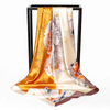 (Buy 1 Get 2)  Women'S Fashion Painted Pearl Color Imitation Silk Scarf