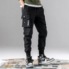 Men Summer Fashion Casual Solid Color Cargo Multi-Pocket Plus Size Woollining Jogger Pants