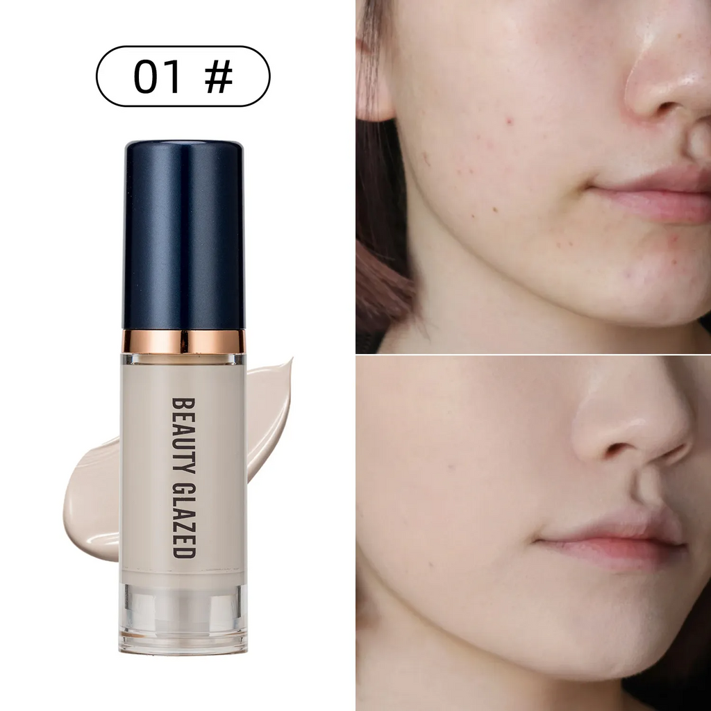 (Buy 1 Get 2) Beauty Glazed 6-Color Long-Lasting Concealer Not Stick To Powder Liquid Foundation