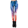 Independence Day National Flag Printed Women Leggings Fitness Pants