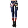 Independence Day National Flag Printed Women Leggings Fitness Pants