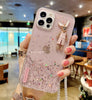 Buy 1 Get 1 Creative Rabbit Decoration Sequin Silicone Phone Case