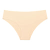 3 Pcs Women Basic Mid Waist Breathable Quick Drying Solid Color Panty