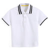 Children Kids Toddlers Fashion Boys Lapel Short Sleeve Basic Polo T-Shirt