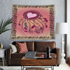 Bohemian Ethnic Style Elephant Print Tapestry