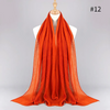 (Buy 1 Get 1) Women Fashion Twill Pleated Hijab Scarf