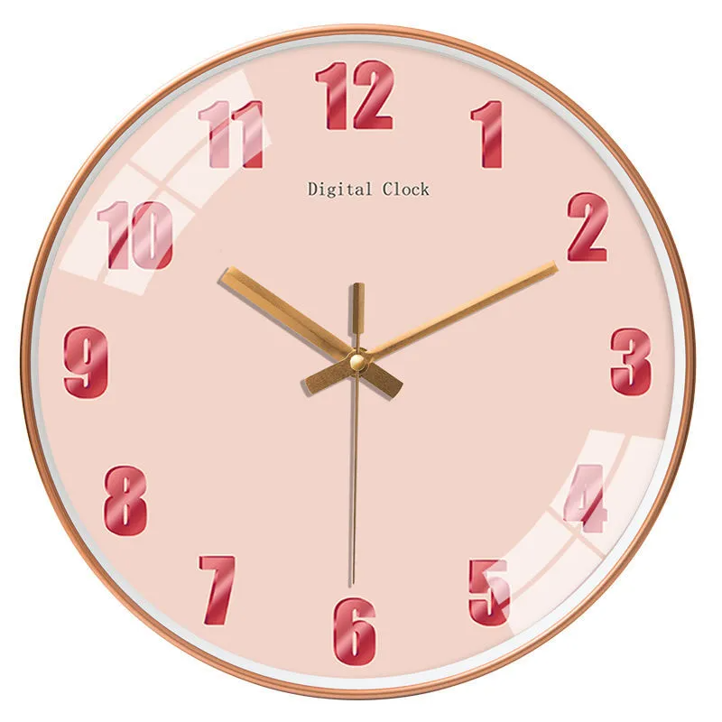 25cm Home Fashion Simple Style Wall Clock