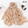 (Buy 1 Get 1) 80*180cm Plaid Print Muslim Cotton Hijab Scarf