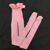 (Buy 1 Get 2Girls Personalized Rhinestone Solid Color Hollow Out Pantyhose