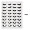 Women'S Chemical Fiber Thick Simulation Curling False Eyelashes 16 Pairs/Set