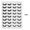 Women'S Chemical Fiber Thick Simulation Curling False Eyelashes 16 Pairs/Set