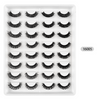 Women'S Chemical Fiber Thick Simulation Curling False Eyelashes 16 Pairs/Set