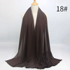 (Buy 1 Get 1) Ethnic Style Women Pleated Chiffon Hijab Scarf