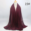 (Buy 1 Get 1) Ethnic Style Women Pleated Chiffon Hijab Scarf