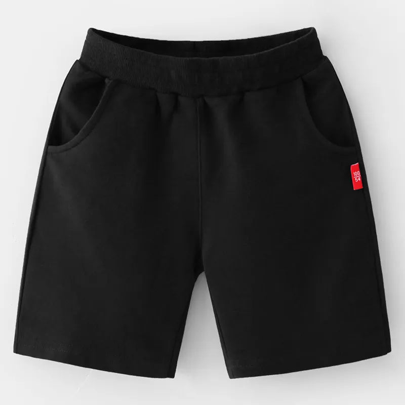 Buy 1 Get 1 Children Kids Toddlers Boys Solid Color Casual Shorts