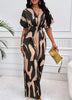 Women Fashion Printed Wide-Leg Jumpsuit