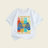 Buy 1 Get 1 Children Kids Baby Fashion Boys Casual Basic Game Print Short Sleeve T-Shirt