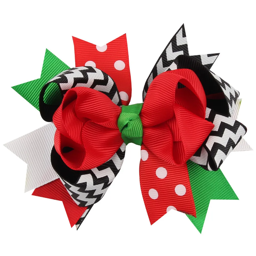 Kids Christmas Swallowtail Bow Tiara